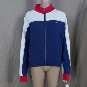 Tommy Hilfiger sports sweaters size X-Large Long sleeves color white, blue red